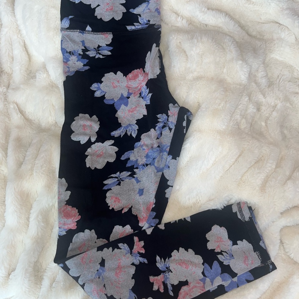 Garage high waist floral leggings